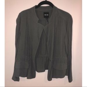 NIC+ZOE Green Lightweight Jacket Small